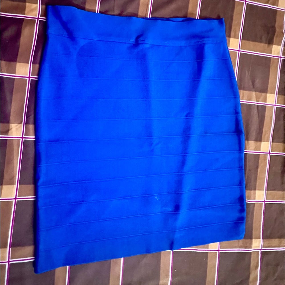 Guess L.A. Blue BodyCon Bandage SkirtSize Butt Shaping - Picture 7 of 10